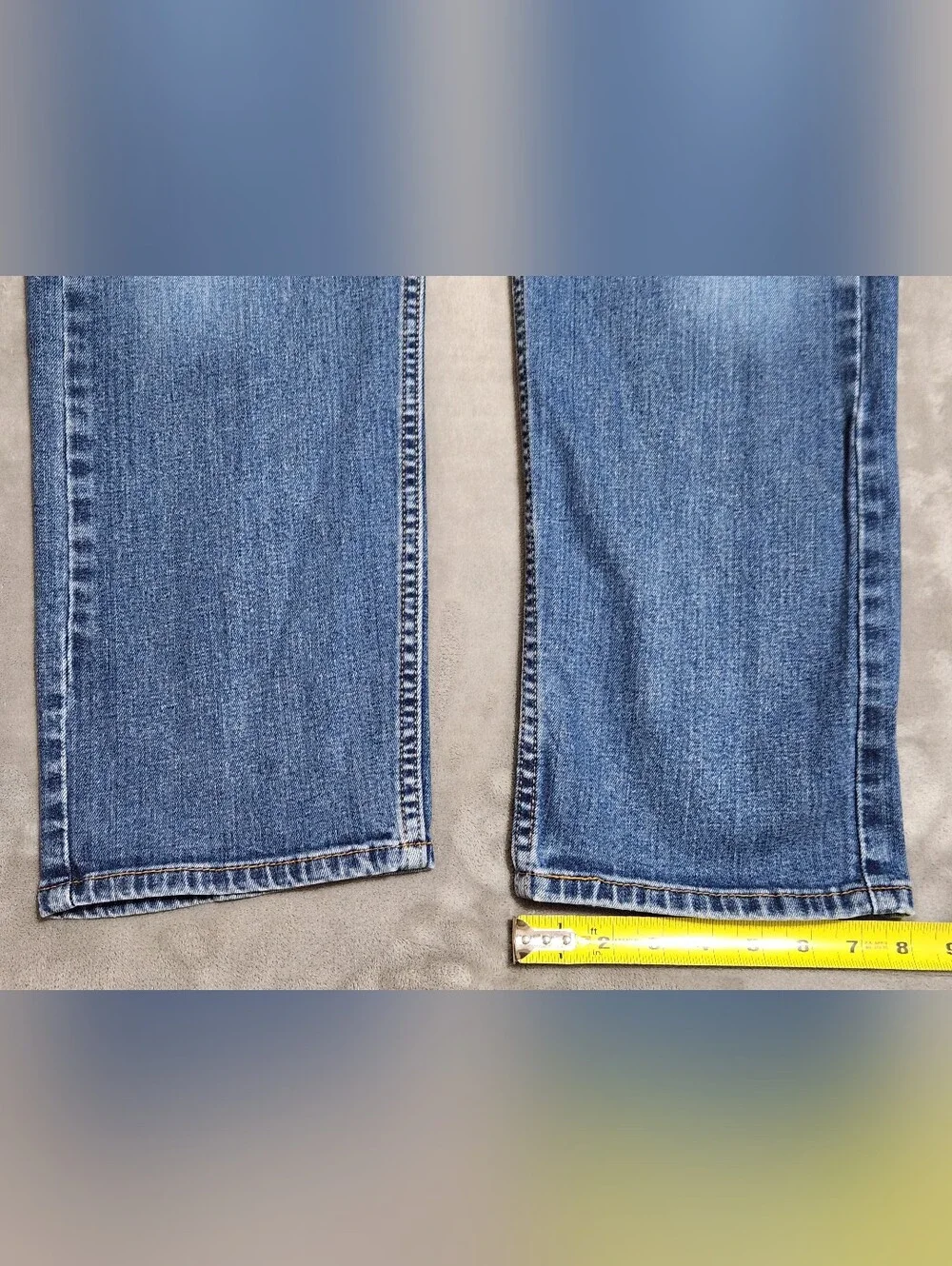 Levi's 505 Regular Straight Leg Jeans 40x30 Blue